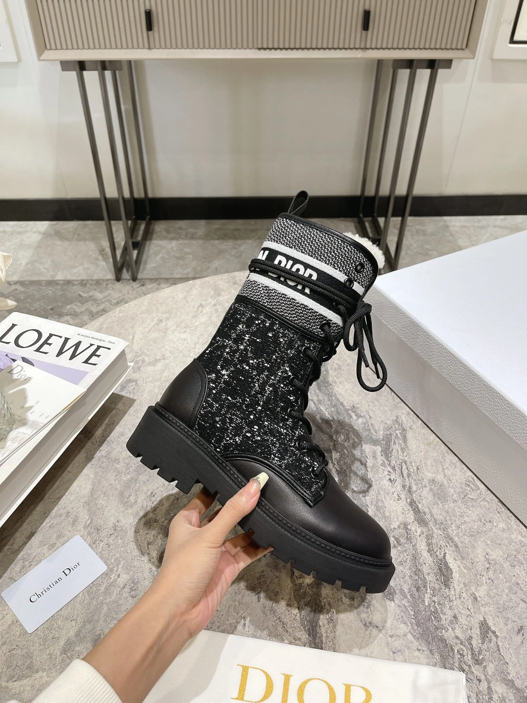 COCO-- 4ior KCI974CWS_S29X Heel height：3.5CM cowhide wool item:D-X158J1503
